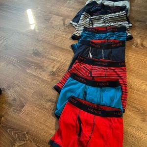 Boy size L Hanes underwears